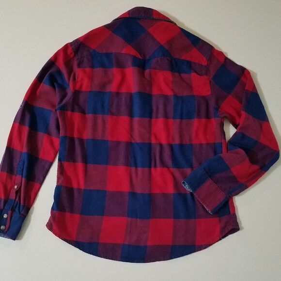 JACHS Girlfriend Bea Plaid Flannel Shirt - Picture 14 of 15